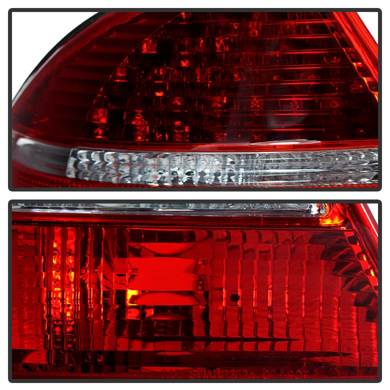 2000-2006 Mercedes Benz W220 S430 S500 S600 S55 LED Tail Lights Rear Brake Lamps - Image 4 of 4