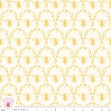 Riley Blake HONEY BEE 11705P Yellow Bees Quilt Fabric MY MIND'S EYE