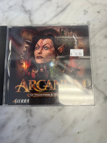 Arcanum Of Steamworks & Magick Obscura Sierra Jewel Case PC CD-ROM PC73124