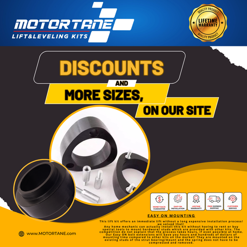 Lift Kit for MITSUBISHI LANCER SPORTBACK X 2008-2017 2" 50mm Front Easy Mount - Picture 2 of 3