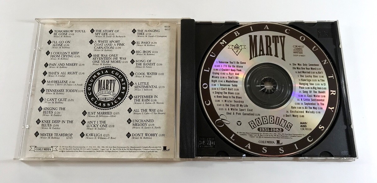 The Essential Marty Robbins: 1951-1982, 2 CD Set, Vol. 1 & 2 The Essential Marty Robbins: 1951-1982, 2 CD Set, Vol. 1 & 2