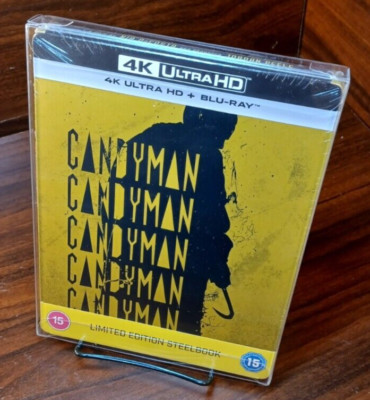 Candyman 2021 4K Steelbook-EUROPEAN IMPORT-w/PROTECTIVE SLEEVE-NEW- Free Box S&H