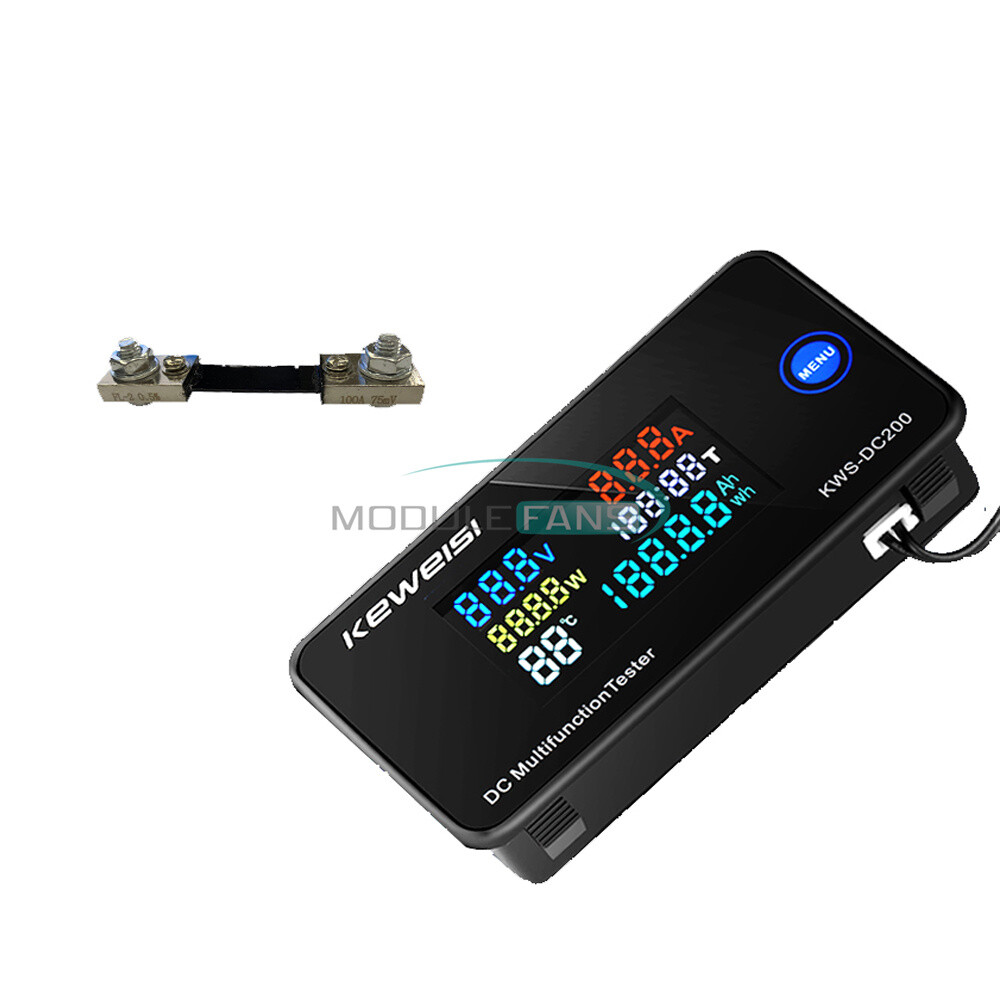 DC0-200V 50A - Voltmètre Numérique Led Dc 0-200v, 50a, 100a - Foto 5