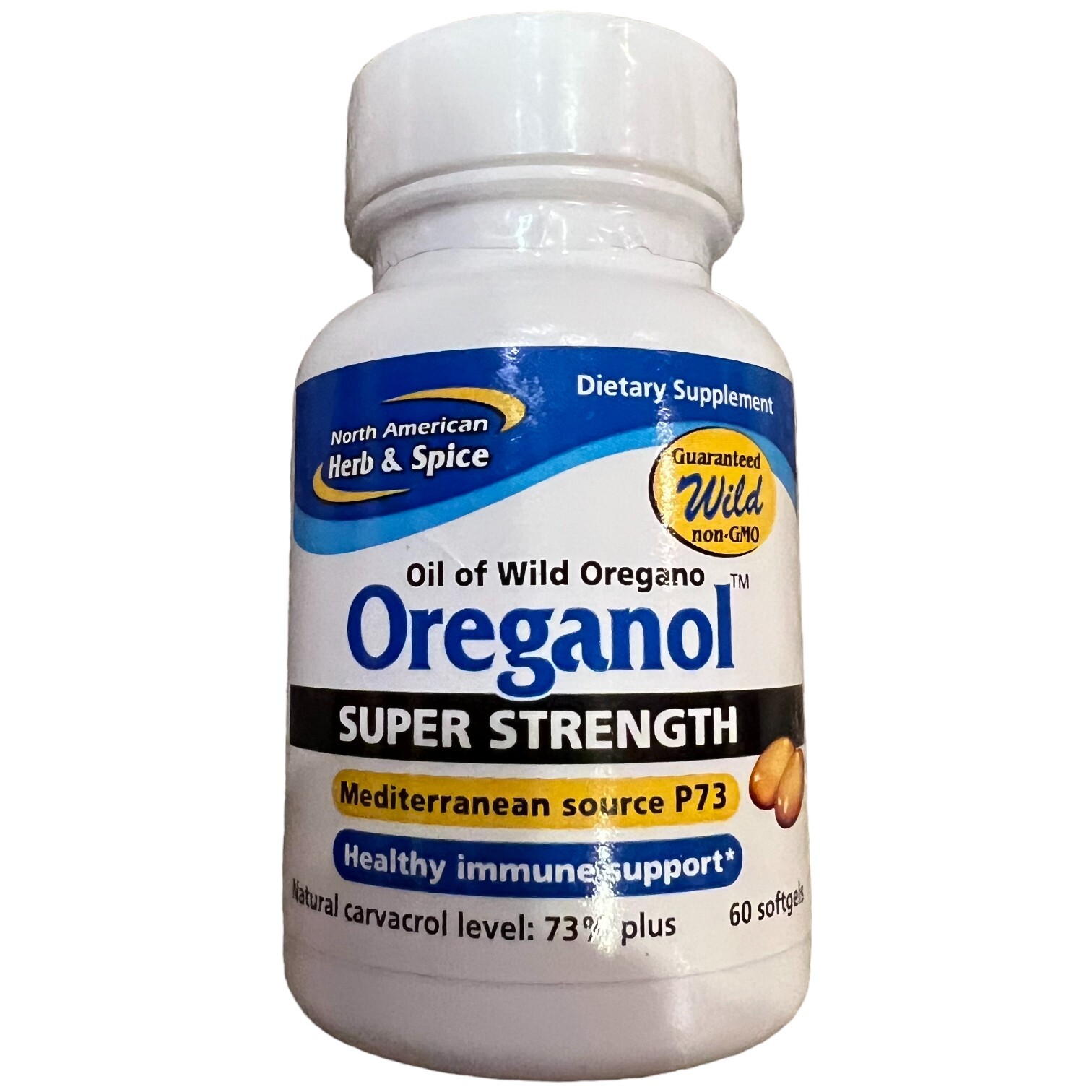 OREGANOL Super Strength North American Herb & Spice P73 (NEW) 60
