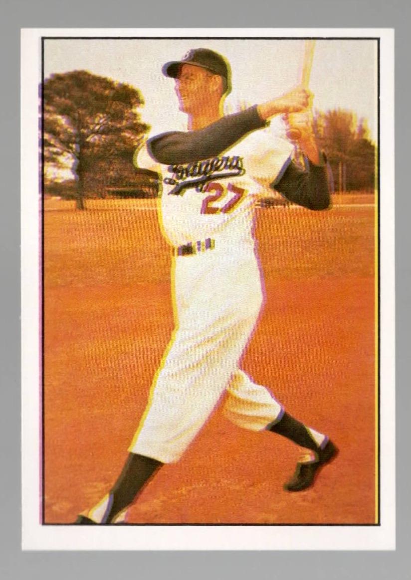 1979 TCMA The 1950’s Don Demeter Brooklyn Dodgers #237 Near Mint or Better