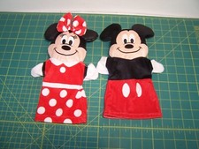 Disney Mickey and Minnie Hand Puppets Melissa Doug