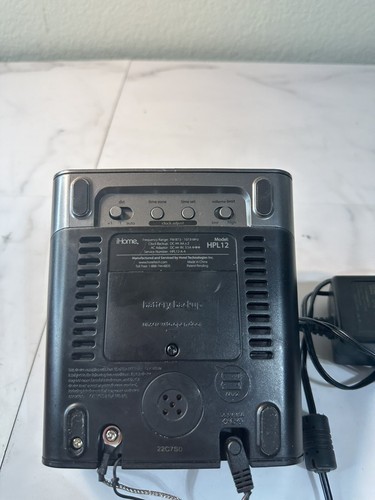 IHOME Lightning Docking FM Clock Radio With Dual USB Charging HPL12 - Picture 6 of 6