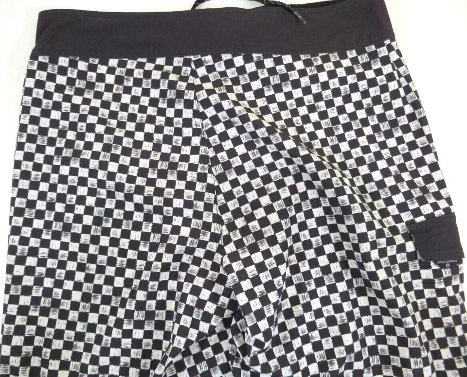 Ocean Current-Boardshorts Hombre Bañador Surf Shorts-Talla 32-Checkerboard Foto 4 de 4
