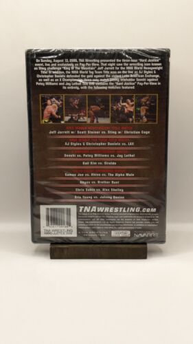 TNA Wrestling Hard Justice 2006 (DVD) Brand NEW - Sting, Samoa Joe, Jeff Jarrett - Picture 2 of 2