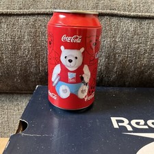 Coca Cola Plush Bear in a Can 2004 Athens Olympics