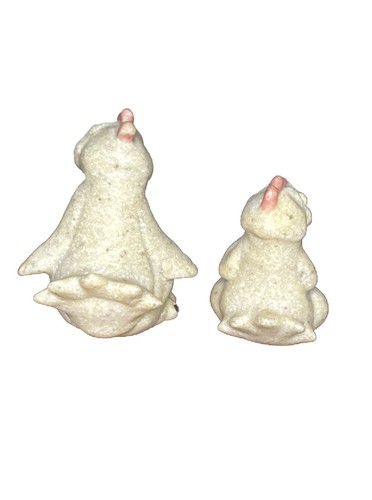 Second Nature Quarry Critters Chicken Rooster Crouton & Cheeks Figurines Y2K ‘02 - Picture 2 of 12