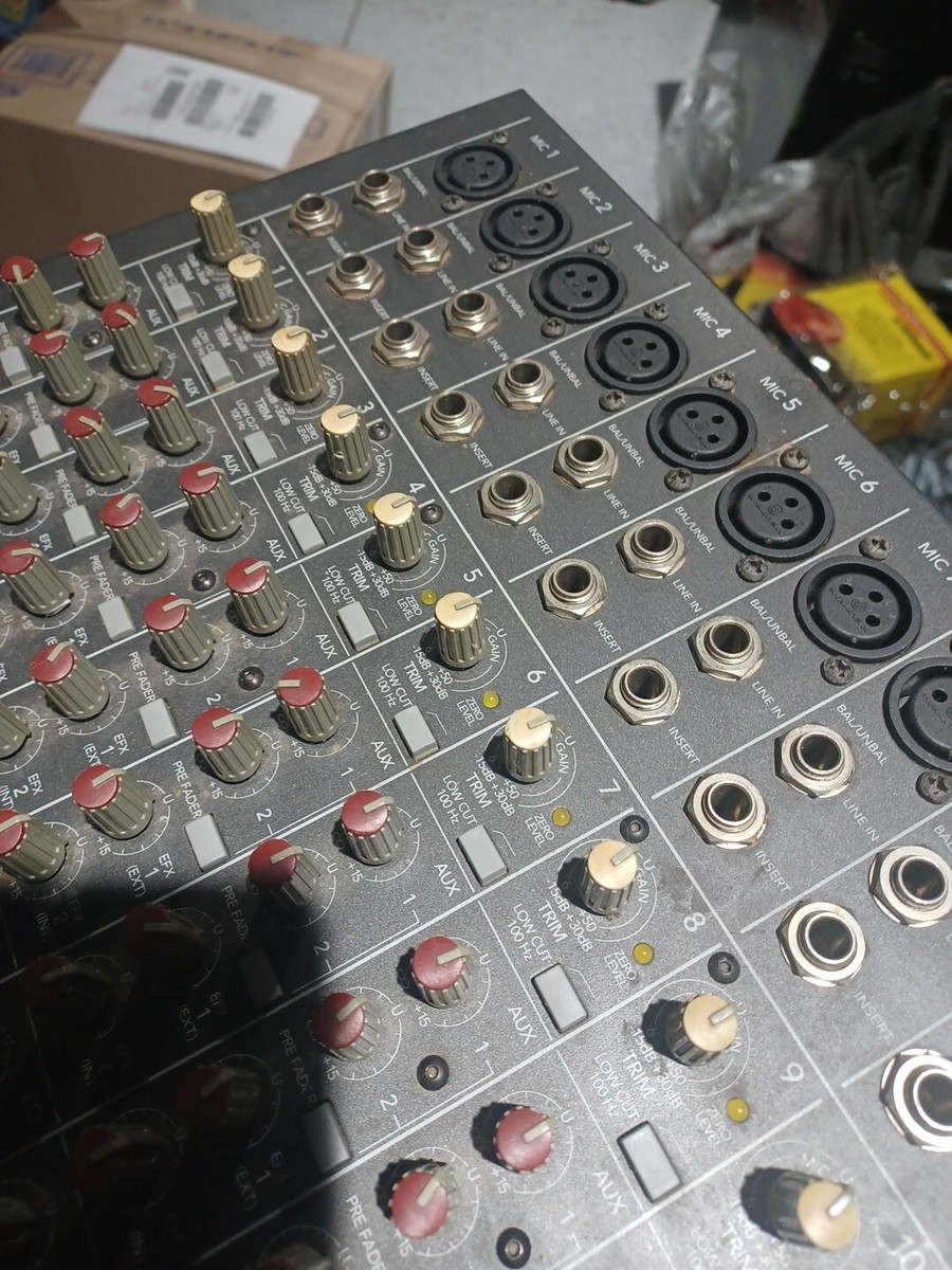動作極美品】銘機! MACKIE マッキー CFX20 アナログ ミキサー