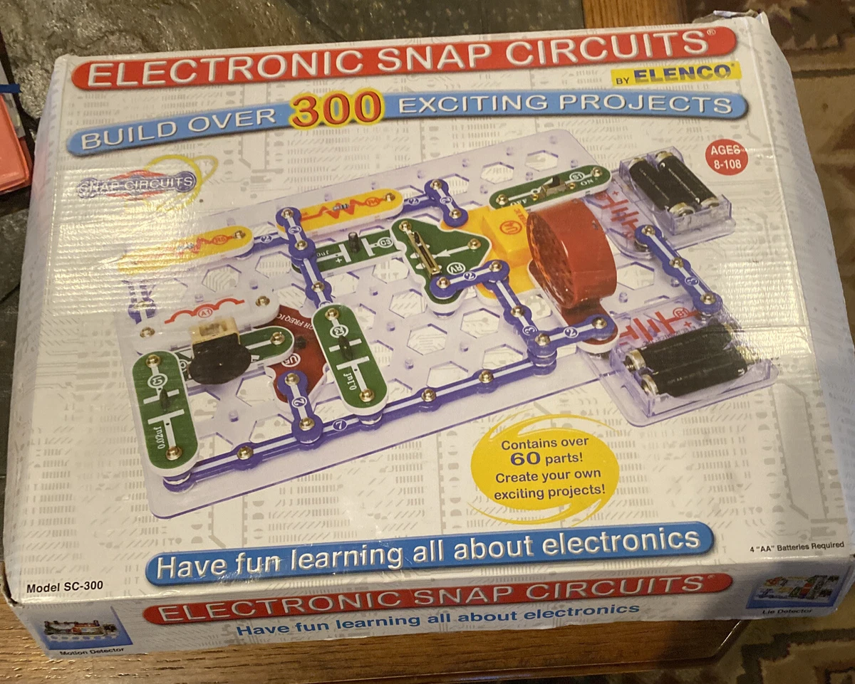 Snap circuits 2024 300 experiments