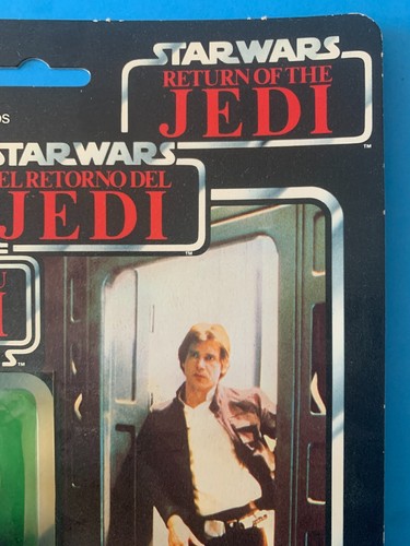 STAR WARS PALITOY 1984 TRI LOGO HAN SOLO BESPIN - Picture 6 of 8