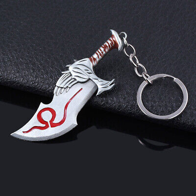 1/6 God of War SWORD Kratos Blade of Olympus LEVIATHAN full metal keychain