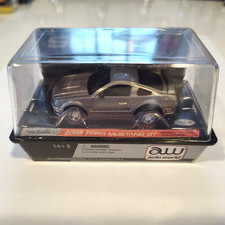 Auto World SUPER lll 3 2005 Ford Mustang GT Gray Slot Car NEW In Cube Banded