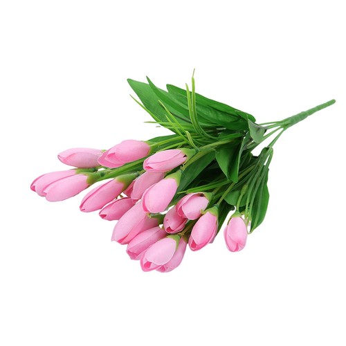 Simulation Of Artificial Flowers Tulips For Spring Mother's Day Easter Gifts - Picture 7 of 18