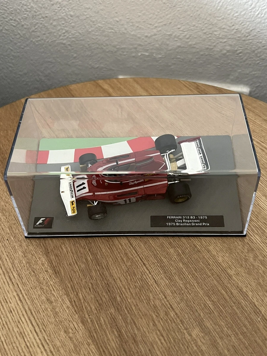 Miniature Quartzo 1/43 – F1 Ferrari 312T – Clay Regazzoni – GP Italie 1975 #11