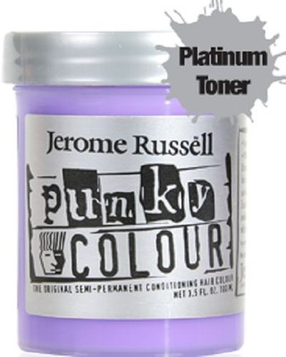 Jerome Russell Punky Color Semi Permanent Hair Dye 100ml Platinum