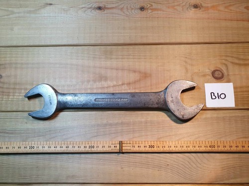Llave inglesa militar vintage BRITOOL 11/16w 5/8w J6110120 herramientas mecánicas ingeniero - Imagen 7 de 7
