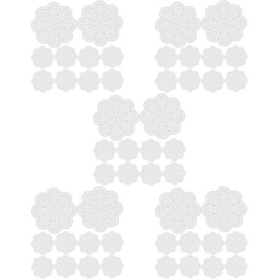  5 PCS Quadrate Kunststoffgitter Bastelnetzplatte Für Kreuzstich