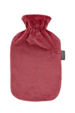 Fashy 6712 42 WÄRMFLASCHE MIT FLAUSCHBEZUG rost rot 2,0L