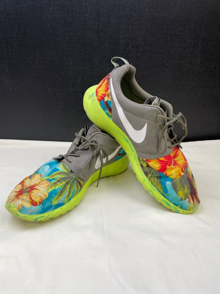 Floral Custom Roshe Men Nike Floral Roshe Shoes Store