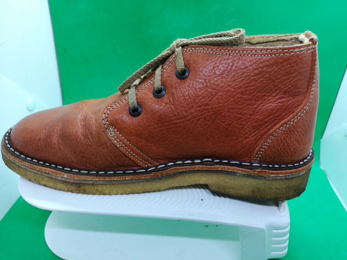 VINTAGE Lugz MCK-89 Men\'s Chukka Brown Oxfords Shoes Boots  Size 8 N.Y. LUG CO. VINTAGE Lugz MCK-89 Men main image 2