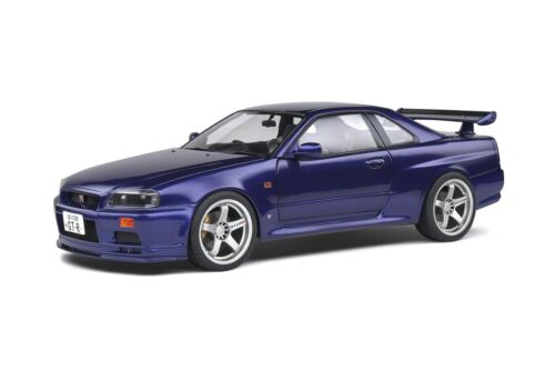 Solido 1999 Nissan Skyline GT-R (R34) Midnight Purple 1:18 S1804303