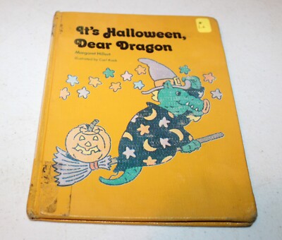 It's Halloween Dear Dragon by Margaret Hillert 1981 HC First Print