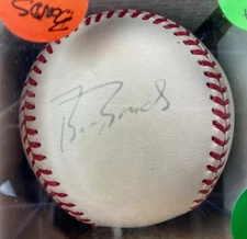 Barry Bonds Signed Ball Official National League Baseball PSA Hologram Auto