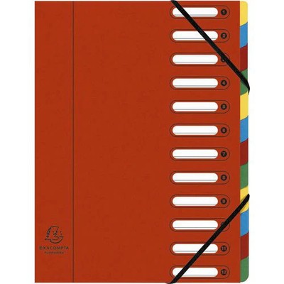 Front Folder Exacompta 55125E Box A4 Wood