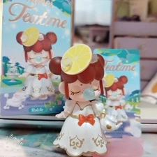 Rolife Nanci Teatime Series-Lemon black tea Confirmed Blind Box Figure Art Toy