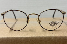 Luxottica Italy Eyeglasses Frames Pink Gold Tortoise Leopard Girl Teen 46-20-120