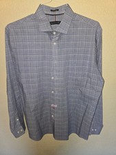 Tommy Hilfiger Blue Glen Check Dress Shirt