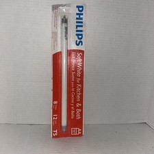 Philips 5/8 F8T5 SOFT WHITE Fluorescent Bulb 12 8 Watts