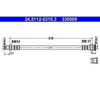 Bremsschlauch Ate 24.5112-0315.3 FüR Peugeot CitroëN Smart Renault Fiat Boxer