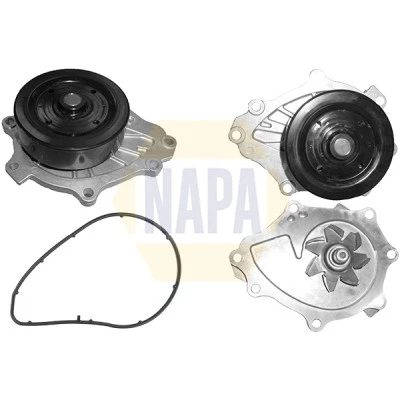 Bomba de agua compatible con TOYOTA RAV4 2.2D 2006 en refrigerante NAPA 1610009340 1610009580 nueva Foto 2 de 4