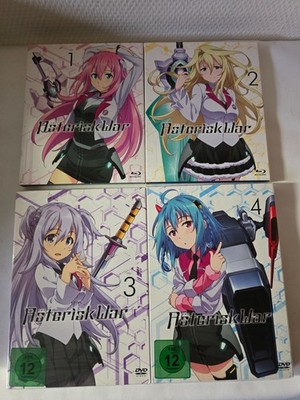The Asterisk War - Vol. 1-4 - Blu Ray / DVD im Pappschuber - Bitte lesen!