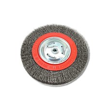 Forney 8 in Crimped Wire Wheel Brush Metal 6000 rpm 72762