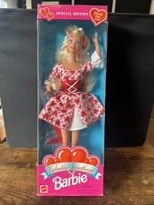 1995 Barbie Doll Valentine Sweetheart Special Edt Barbie Doll Vintage Mattel NIB