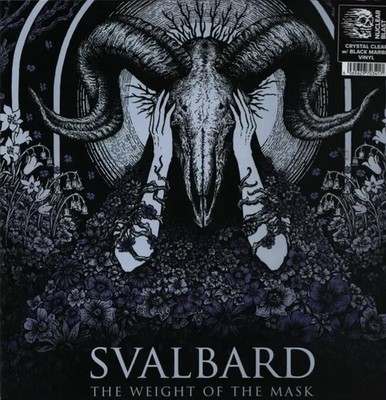 LP Svalbard The Weight Of The Mask CRYSTAL CLEAR/BLACK MARBLED VINYL Nuclear