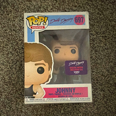 Funko Pop! Movies Dirty Dancing Johnny Vinyl Figure #697 Vudu Bonus Digital