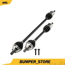 Pair Front CV Axle Shaft Joint Assembly For VW Golf Jetta Passat 2005 06-2018