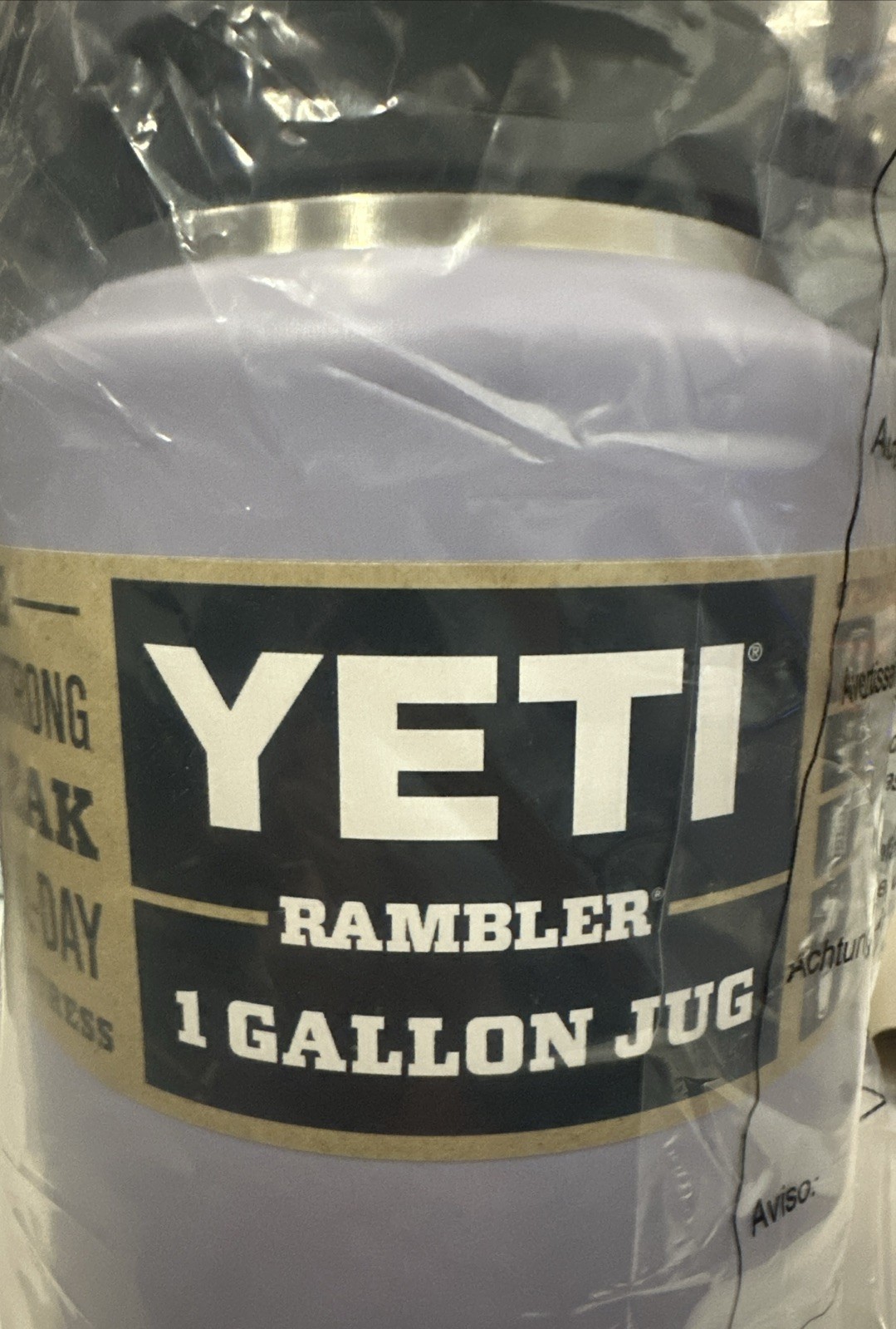 Yeti Rambler Gallon Jug, Vacuum Insulated Stainless Steel w/