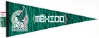 TEAM MEXICO Official World Cup Soccer Football Futbol Premium Felt 12x30 PENNANT
