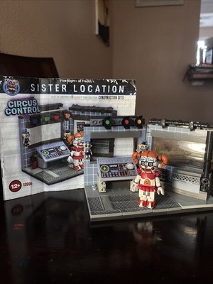McFarlane FNAF Sister Location Circus Control Construction Set- INCOMPLETE