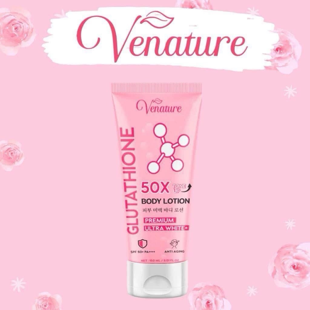 Venature Glutathione 50X Tone Up Lotion SPF 50+ PA+++ 150ml