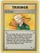 Lt. Surge 101/132 Gym Heroes Regular MP on eBay
