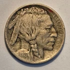 Nicer low mintage 1913 P Type 1 Buffalo Head Nickel